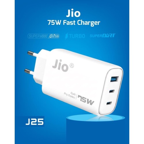 JIO J25 75W FAST CHARGER